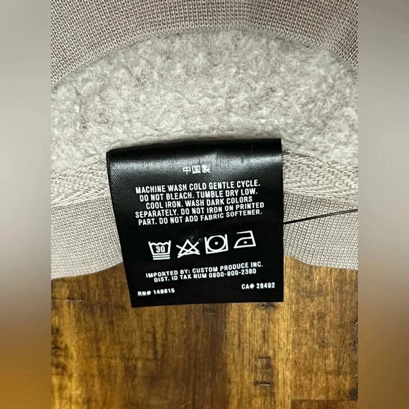 Stance MFG EST. 2009 Crewneck Sweater NWOT - Picture 6 of 7